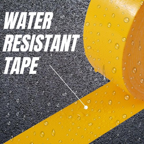 Professor Pickleball Court Tape - Makes Full Size Court - Outdoor Pickleball Marking Kit - 2" x 200 FT, Yellow Tape for Temporary Court Lines, No Residue, Quick and Easy Application