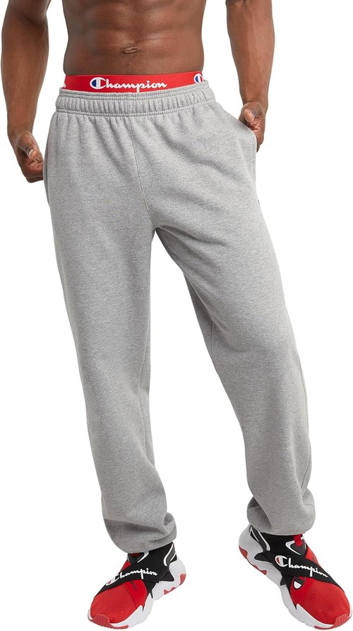 Champion Men's Lounge Pants - Lightweight Cinched-Bottom Design | Regular & Big & Tall Sizes Available
