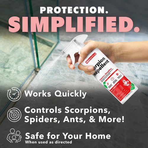 NatureStop Scorpion Repellent Spray, Scorpion Spray for Indoor & Outdoor Use, 16 oz (475mL)