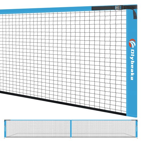 Olybeaka Pickleball Replacement Net 22ft x 3ft for Indoor or Outdoor Fits for Most Free-Standing Pickle Ball Frame, Pickleball Net Only