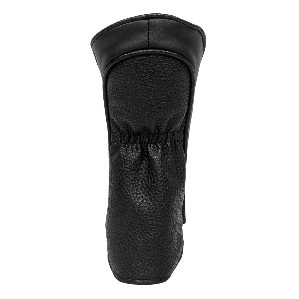ProActive Sports Vintage Golf Club Head Covers for Fairway Woods| 3 Wood Headcover | Classic Leather Look | Black/Black