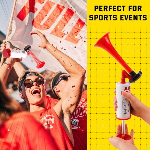 FARBIN Marine Air Horn - Loud Handheld Signal Pump for Boating, Sports, Camping | 2-Pack