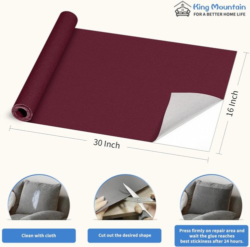 KING MOUNTAIN Repair Tape - Waterproof Self-Adhesive Patch for Outdoor Gear | Ideal for Boats, Tents, and Awnings