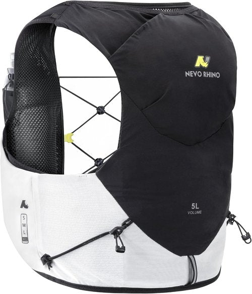 N NEVO RHINO Running Vest - Lightweight Hydration Pack with Dual 500ml Flasks | Adjustable for Men & Women