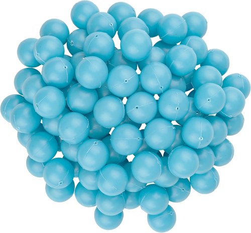 Fairly Odd Novelties Mini Ping Pong Balls - 3/4" Round Beer Pong Balls | 100 Pack, Blue