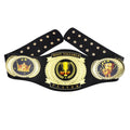 CHXIXUE MVP Championship Belt Most Valuable Player Champion Belt Trophy Award Gift Wrestling Belt Real Leather Adult Size, Large, gold