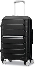 Samsonite Freeform Hardside Carry-On Luggage - TSA-Approved Expandable Suitcase with Spinner Wheels - Black