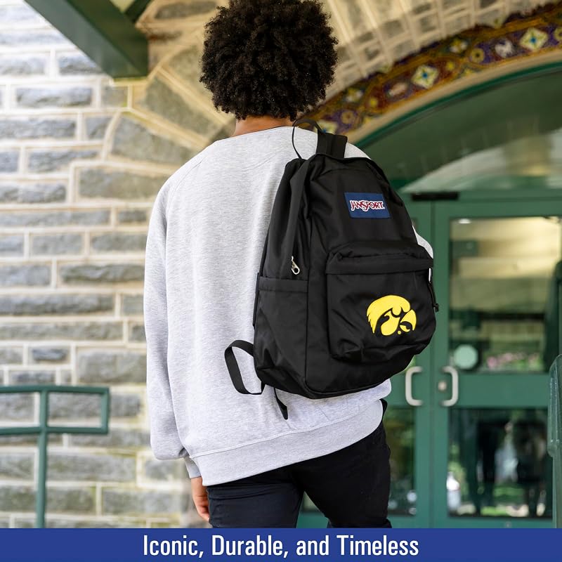 JanSport Ohio State Buckeyes SuperBreak Plus Backpack with 15-Inch Laptop Sleeve - Red Tape