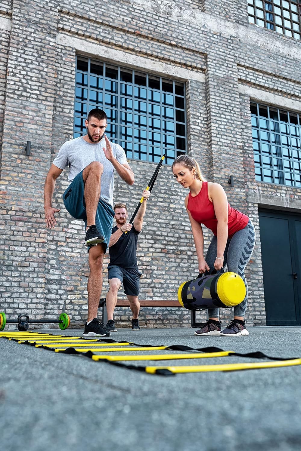 Skiennix 20ft Agility Ladder - Speed Training Equipment for Soccer, Football & Fitness | Includes Carry Bag