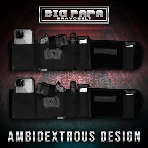BRAVOBELT Belly Band Holster - Big Papa Edition for 55" to 65" Belly | 2XL Comfort Fit