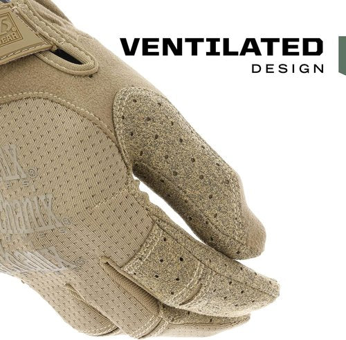 Mechanix Wear Tactical Gloves - Ventilated High-Dexterity Design | Touchscreen Compatible - Large - Coyote Tan