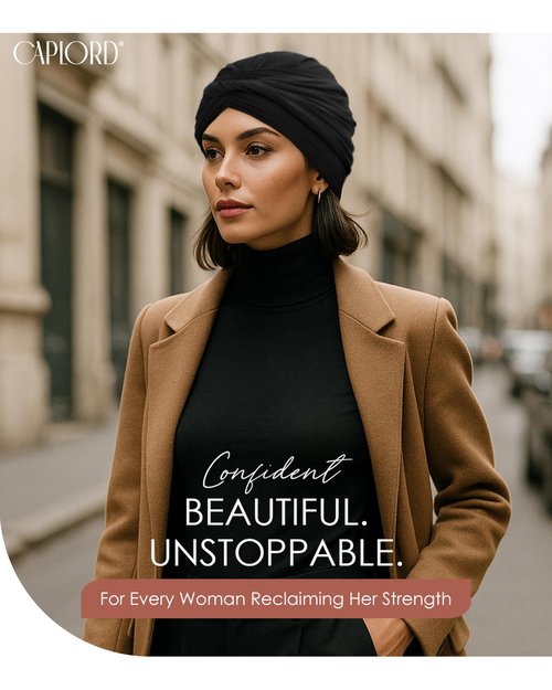 Soft Chemo Headwear for Women Hats for Cancer Patients Head Wraps Alopecia Head Coverings Chemotherapy Must Haves Care Gifts Womens Turbans Cancer Headwear for Women Chemo Beanies Black