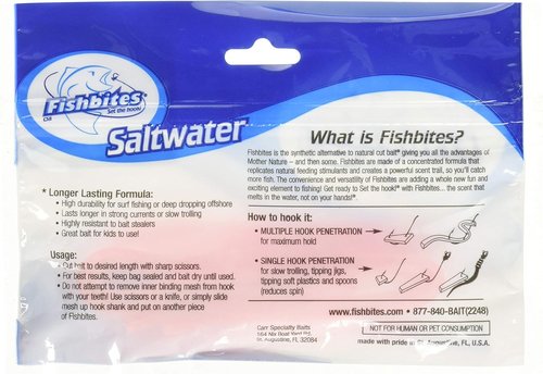Fishbites E-Z Shrimp - Long-Lasting Flavor for Ultimate Fishing Success | Perfect for All Anglers