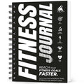 Clever Fox Fitness Journal Black & White Variation: Workout Log Planner