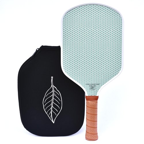 Flying H Pickleball Paddle | USAPA Approved | Carbon Fiber Surface | Honeycomb Core | Classic Design | Comfort Grip | Durable Neoprene Cover | Premium Paddle | Pickleball Racket | Elongated