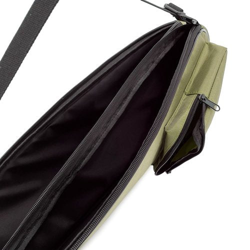 Gespann Squash Racquet Cover Up to Fits ONE Racquets with Zipperd Pocket (Army Green)
