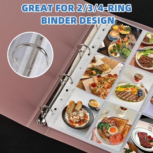 9 Pocket Card Sleeves by [Brand Name] - Holds 900 Cards | 50 Pack Trading Card Binder Pages