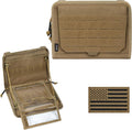 WYNEX Tactical Folding Admin Pouch - Modular Utility Organizer Bag with Laser-Cut Design | EDC Medical Pouch