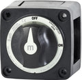 Blue Sea Systems On/Off Battery Switch - Durable Black Knob for Easy Operation | 6006200 m-Series