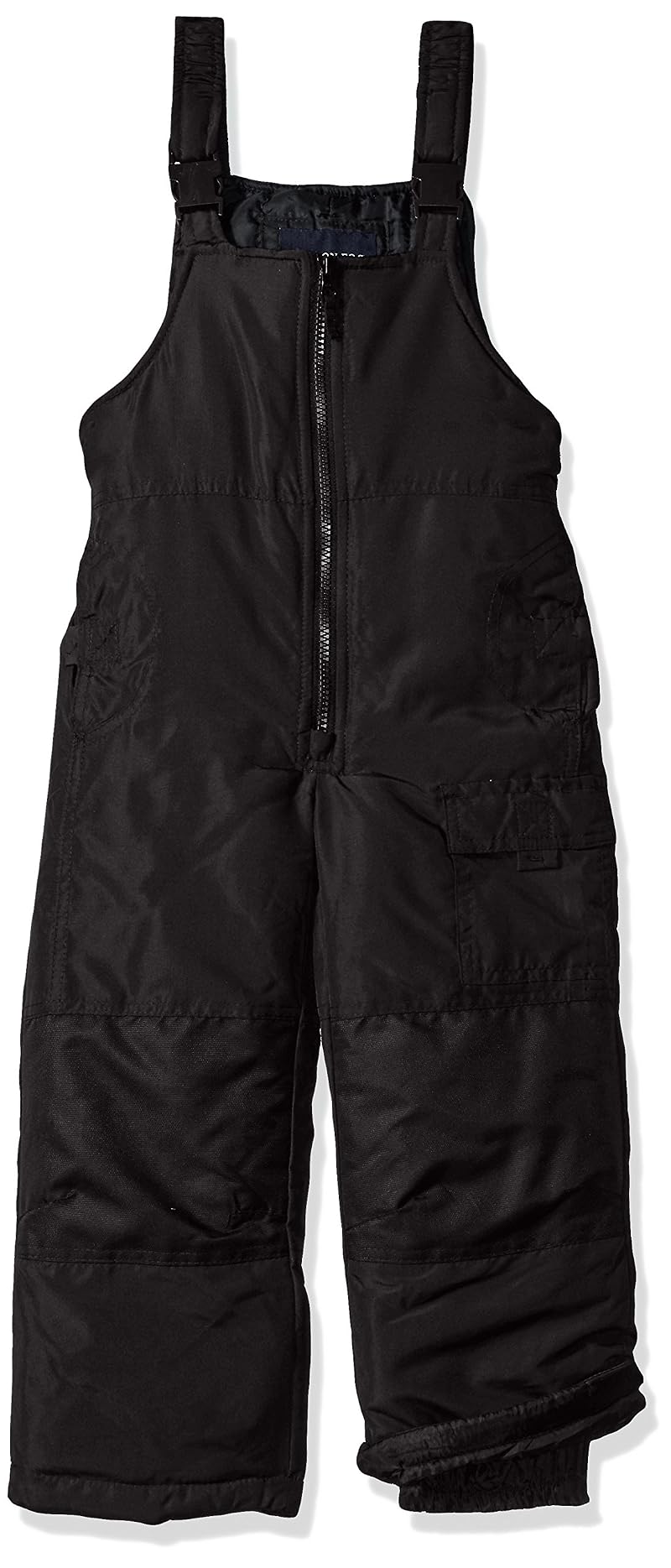 London Fog Boys' Snow Bib Ski Pant – Heavyweight Winter Snowsuit, Black