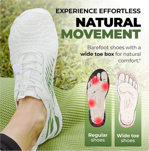 Hike Footwear | Signature Non-Slip Breathable Barefoot Shoes for Men & Women - Lightweight Daily Walking Shoes