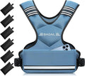 BAGAIL Adjustable Weighted Vest - Comfortable X-Shape & U-Neck Design | 4-32lb with 6 Removable Weights