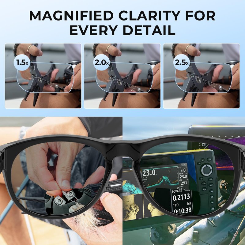 KastKing Alsea Polarized Bifocal Sports Sunglasses With PuriVex Protective Lens Coating,Grilamid Frame,Women Sunglasses