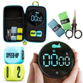 Dink'r Pickleball Timer for Games, Drills & Tournaments | Magnetic Court Timer + Free Drill Dice & Case