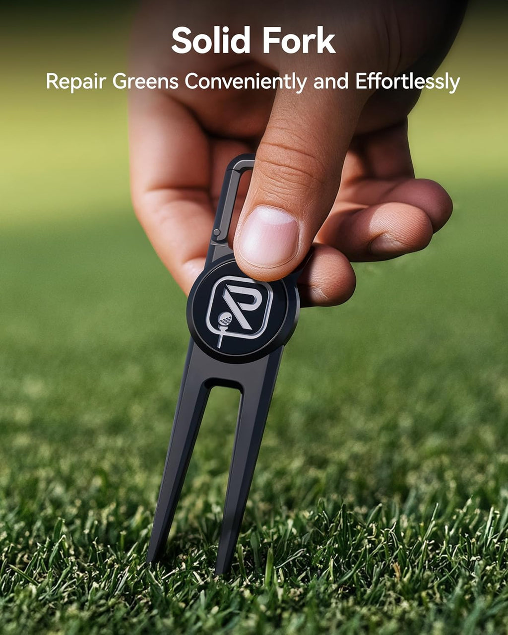 REDTIGER Golf Divot Tool - 4-in-1 Versatile Design with Magnetic Ball Marker, Bottle Opener & Groove Cleaner