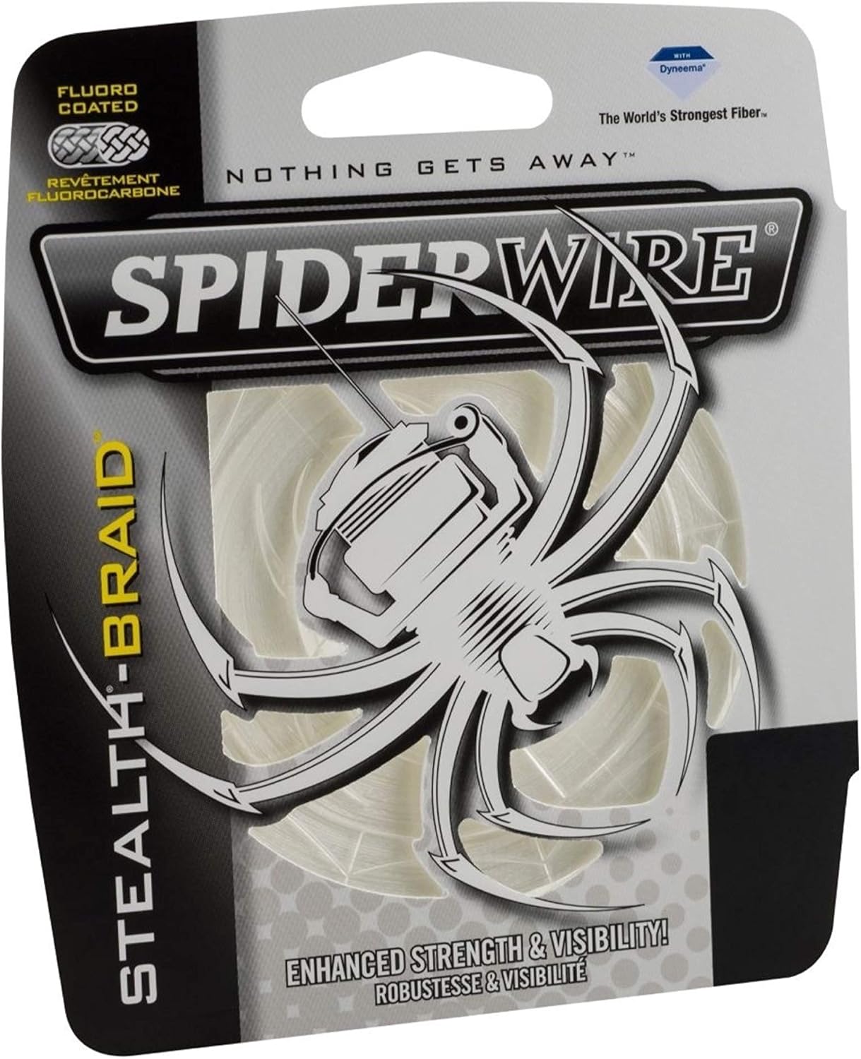 SpiderWire Stealth® Translucent Braided Fishing Line - 50lb | 125yd | Ideal for Saltwater & Freshwater Fishing