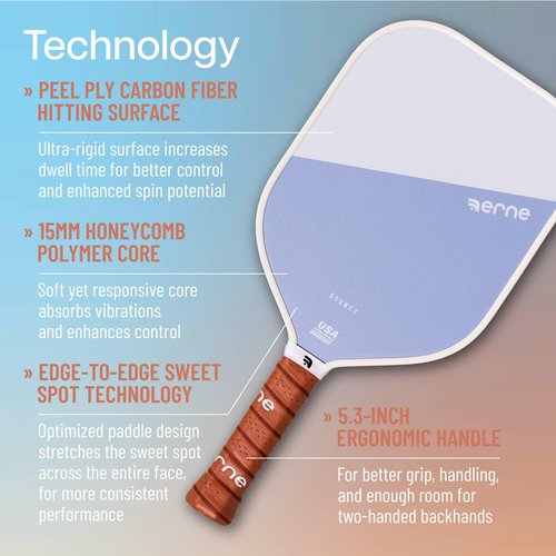 erne Sydney Pickleball Paddle (Blue)