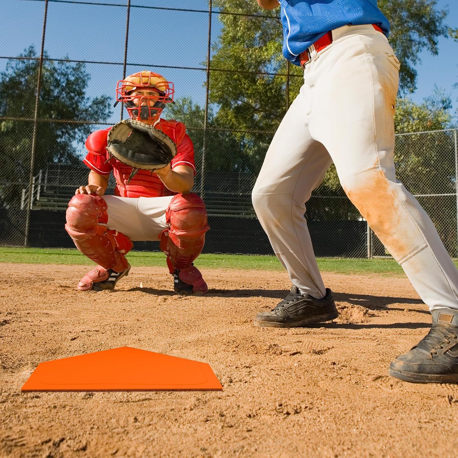Thrown Down Baseball Bases - Ideal for Baseball, Tee Ball, Softball & Kickball | Perfect for Backyard Practice
