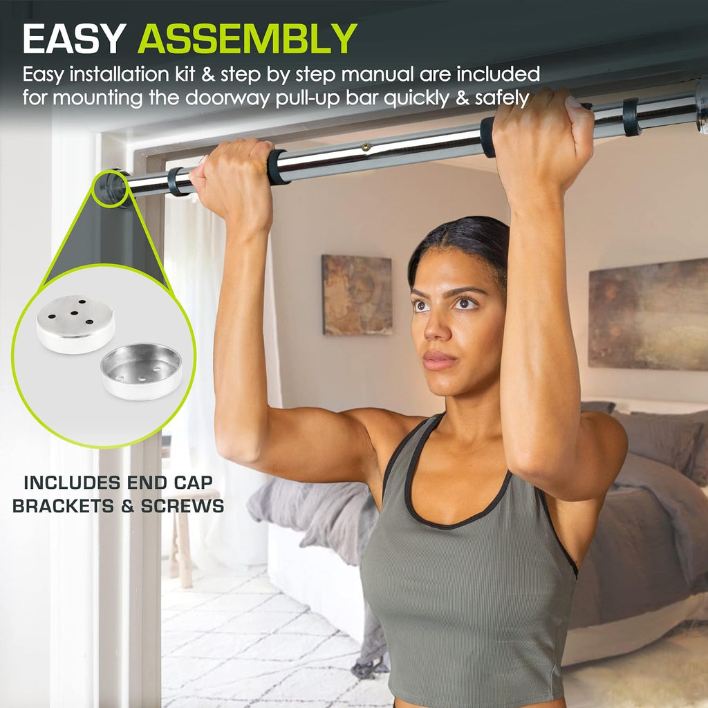 ProsourceFit Pull Up Bar - Versatile Home Gym Equipment for Full-Body Workouts