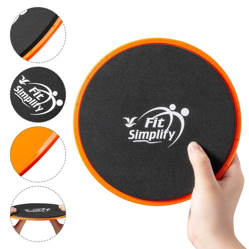 Fit Simplify Resistance Exercise Tube Bands 12 Piece Set and Sliders