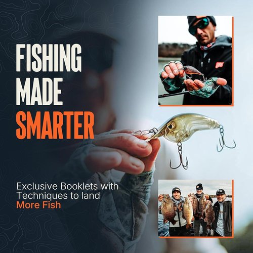 MONSTERBASS Fishing Mystery Box | Ultimate Bass Fishing Kit with Top Lures for Smallmouth & Largemouth Bass