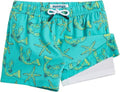 Maamgic Boys Swim Trunks - Quick Dry Compression Liner Bathing Suit | 4-Way Stretch Toddler Shorts