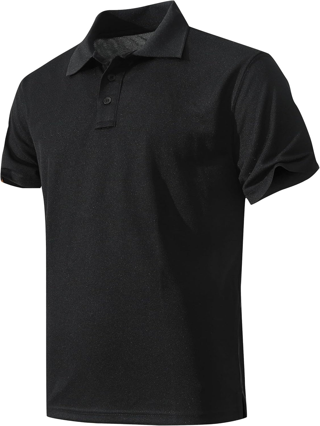 Skiennix Men's Quick-Dry Polo Shirt - Short Sleeve Performance T-Shirt for Golf & Casual Wear