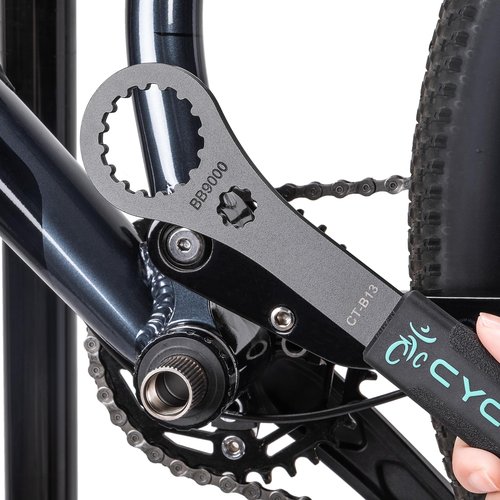 cyclists Bottom Bracket Tool 16 x 39mm - Bike Bottom Bracket Wrench Install Removal Tool Compatible with Shimano BB9000,BB-R9100 and XTR BB93