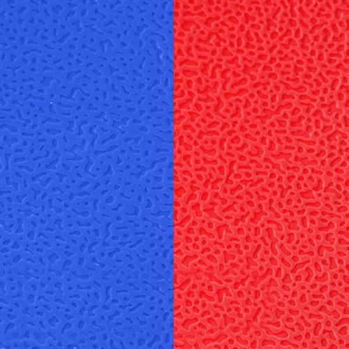 FlooringInc's 1" Thick Foam Tiles, 2'x2' Interlocking Tiles, Ideal Yoga Mat, Gymnastics, Workout Mat for MMA and Jiu Jitsu Training, Reversible Red/Blue, 6 Pack (24 Sq/Ft)