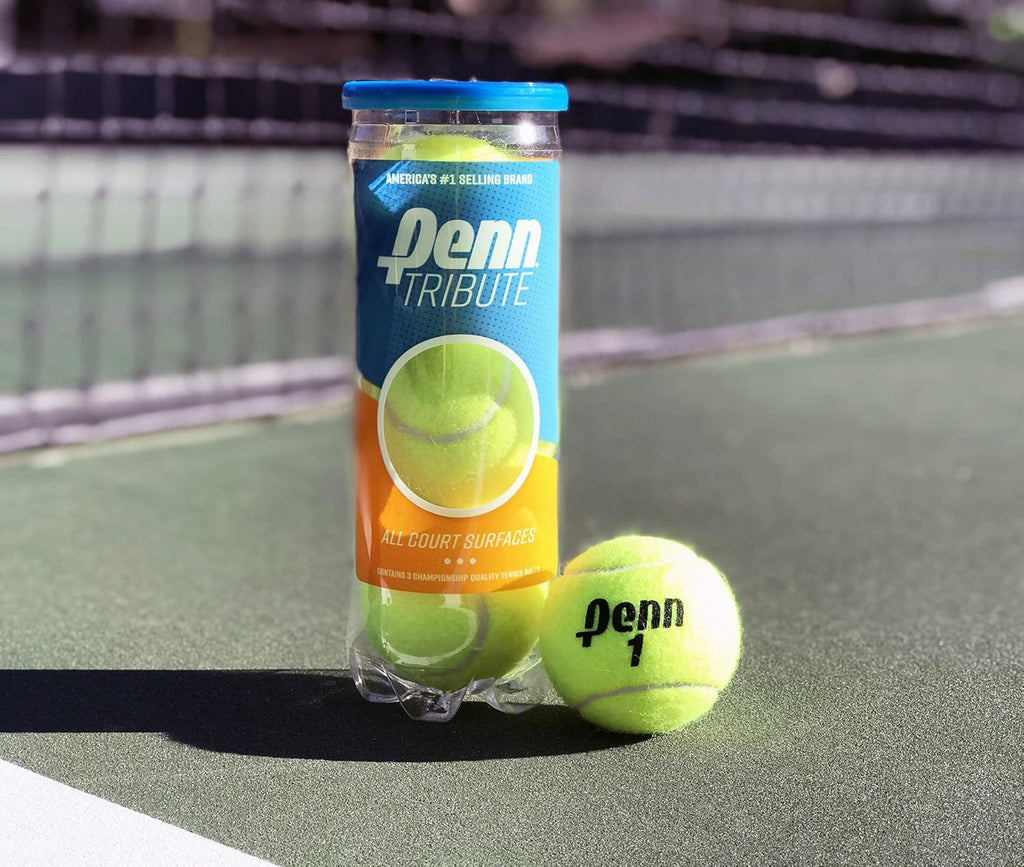 Penn Tribute Tennis Balls - High-Performance Felt for Superior Play | 3-Pack
