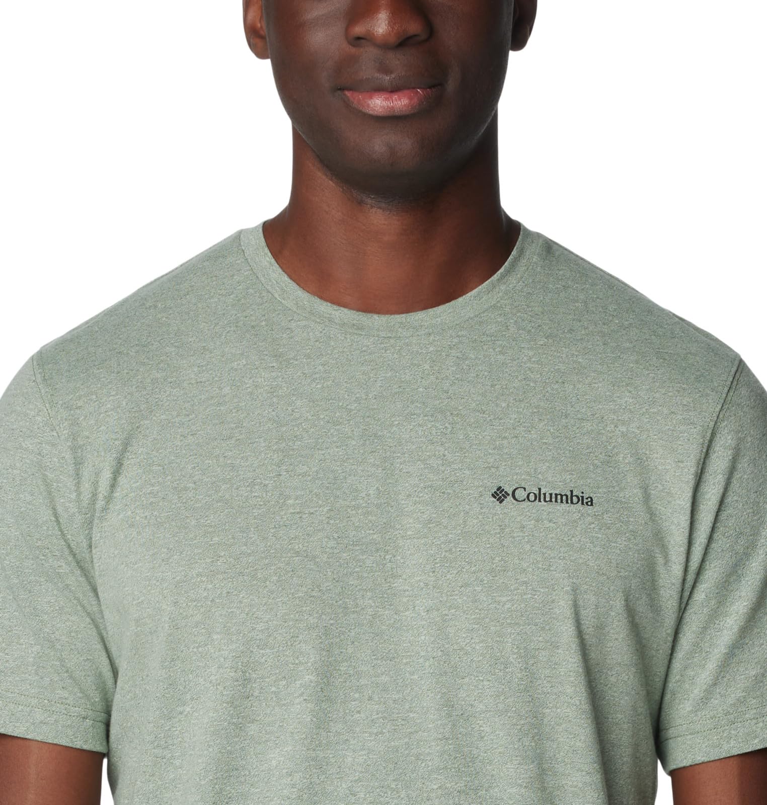 Columbia Men's Thistletown Hills Short Sleeve, Canteen Heather, 4X