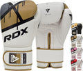 RDX Boxing Gloves EGO - Heavy-Duty Sparring & Training Mitts | Maya Hide Leather, Ventilated, 8-16 oz