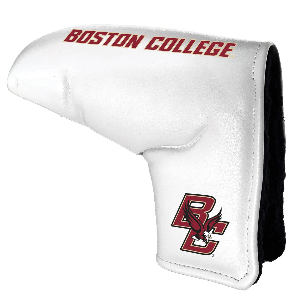 Team Golf NCAA Boston COL Tour Blade Putter Cover (White), Fits Most Blade Putters, Scotty Cameron, Taylormade, Odyssey, Titleist, Ping, Callaway