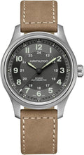 Hamilton Khaki Field Titanium Automatic Men's Watch - 42mm Swiss Made, Black Dial, 100m Waterproof, Leather Strap