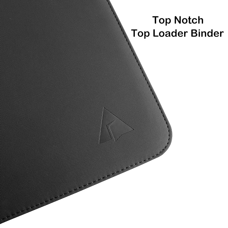 Top Loader Binder for Cards - 432 Card Capacity, 9-Pocket Pages, Black Variation: Black+9-Pocket