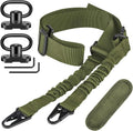 CVLIFE Two Point Rifle Sling - Adjustable Length with Removable Shoulder Pad & 2 Pack Swivels
