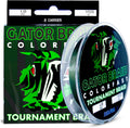 TrikFish Gator Braid Fishing Line - No Fade Swamp Green - Strong & Smooth Casting - 10-100 lb Test