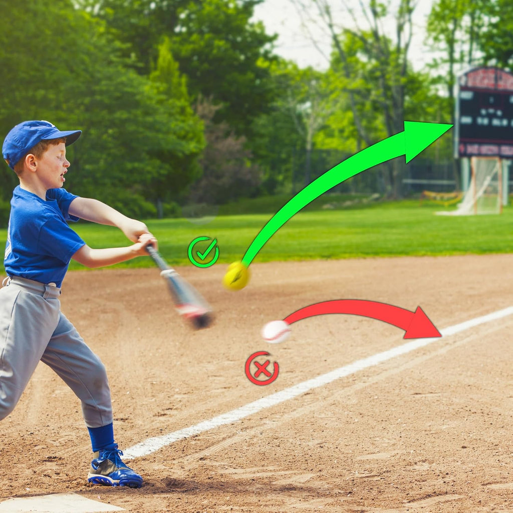 Thin Air Brands Anywhere Ball - Foam Training Baseball/Softball (12 Pack) | Perfect for All Skill Levels