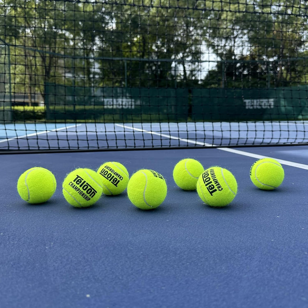 Teloon Championship Tennis Balls - Extra Duty Felt - Pressurized for Optimal Performance
