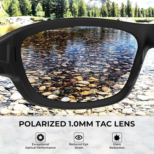 KastKing Hiwassee Polarized Sport Sunglasses - UV Protection for Fishing, Cycling & Running | Unisex Design